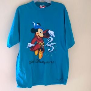 Disney World 25th anniversary tshirt